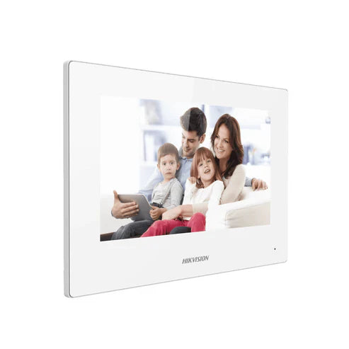 DS-KH6320-WTE1-W WHITE IP Video Intercom Pro Indoor Station with 7-Inch Touch Screen Hikvision