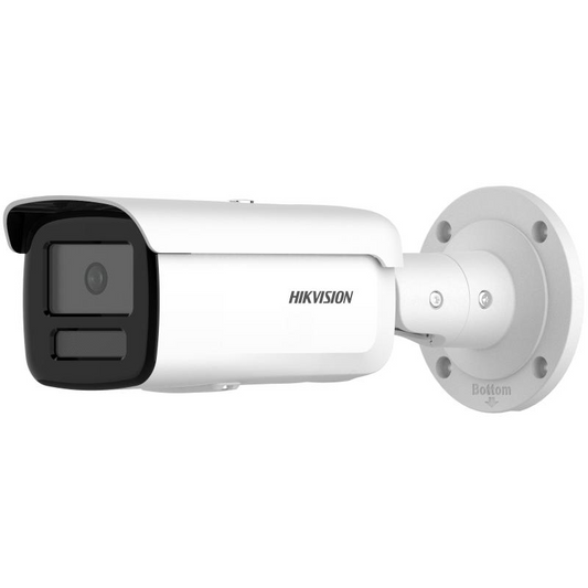 4MP Hikvision DS-2CD2T47G2H-LI (eF) Smart Hybrid Light with ColorVu IP Bullet Camera - 4MM - New
