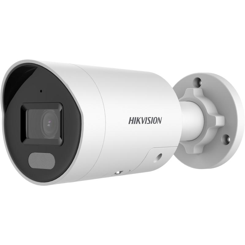 4MP Hikvision DS-2CD2047G2-LU/SL ColorVu Strobe Light and Audible Warning Fixed Mini Bullet Network Camera