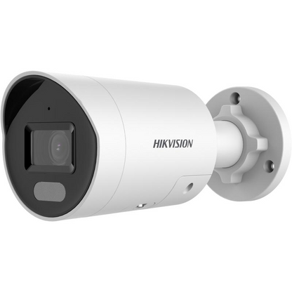 4MP Hikvision DS-2CD2047G2-LU/SL ColorVu Strobe Light and Audible Warning Fixed Mini Bullet Network Camera