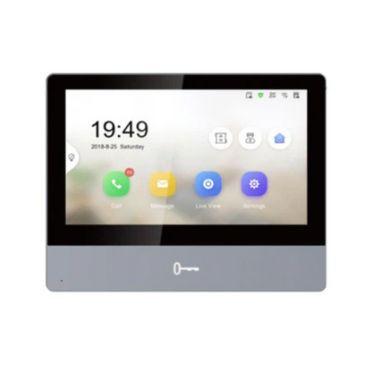 Hikvision DS-KH8350-WTE1 IP Video Intercom Ultra Indoor Station with 7-Inch Touch Screen