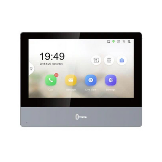 Hikvision DS-KH8350-WTE1 IP Video Intercom Ultra Indoor Station with 7-Inch Touch Screen
