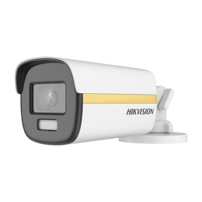 8MP 4K DS-2CE12UF3T-E 2.8mm ColorVu POC Fixed Bullet Camera 40M White Light - TVI (Offer)