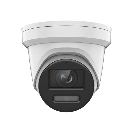 8MP Hikvision DS-2CD2387G2-LU 4K ColorVu IP CCTV Camera PoE With Audio - White 2.8mm