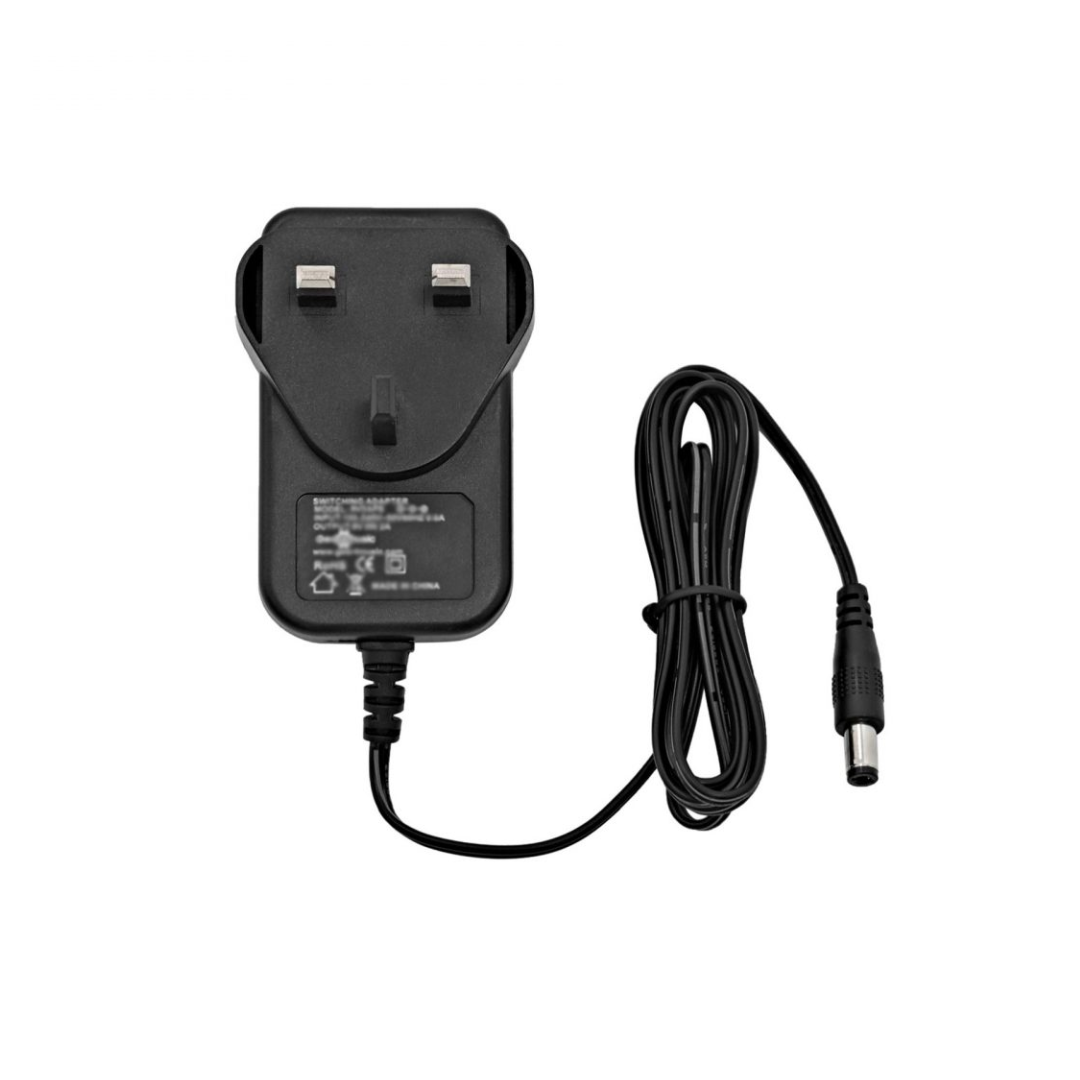 Video PSU Plug, 12VDC, 1 Amp CCTV Power Supply, UK Fitting (Offer)